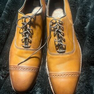 Allen Edmonds Tan Leather Oxfords